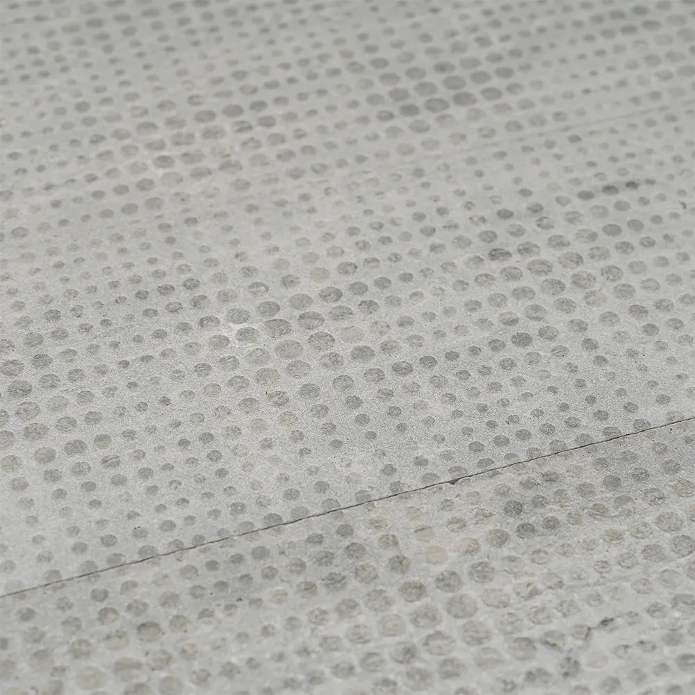 Grey Limestone Dots Etched Subway Tile | Tile Club