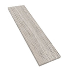 Wooden Beige Dots Etched Subway Marble Tile | Tile Club