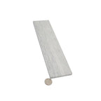 Grey Limestone Waves Etched Subway Tile | Tile Club