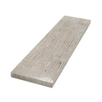 Wooden Beige Waves Etched Subway Marble Tile | Tile Club