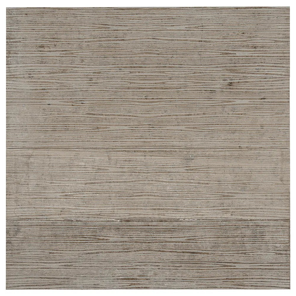 Wooden Beige Waves Etched Subway Marble Tile | Tile Club