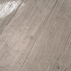 Wooden Beige Waves Etched Subway Marble Tile | Tile Club