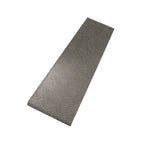 Black Chevron Etched Subway Marble Tile | Tile Club