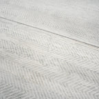 Grey Limestone Chevron Etched Subway Tile | Tile Club