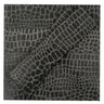 Black Gator Etched Subway Marble Tile