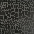 Black Gator Etched Subway Marble Tile | Tile Club