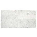 Carrara Gator Etched Subway Marble Tile | Tile Club