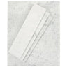 Carrara Gator Etched Subway Marble Tile