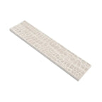 Grey Limestone Gator Etched Subway Tile | Tile Club
