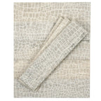 Grey Limestone Gator Etched Subway Tile | Tile Club