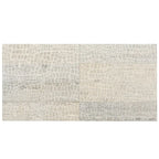 Grey Limestone Gator Etched Subway Tile | Tile Club