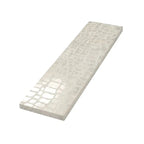 Grey Limestone Gator Etched Subway Tile | Tile Club