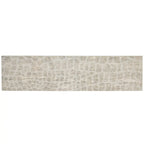 Grey Limestone Gator Etched Subway Tile | Tile Club