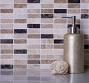 emperador dark marble mosaic tile