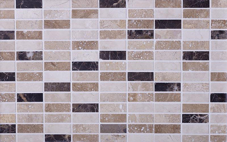 emperador mosaic tile