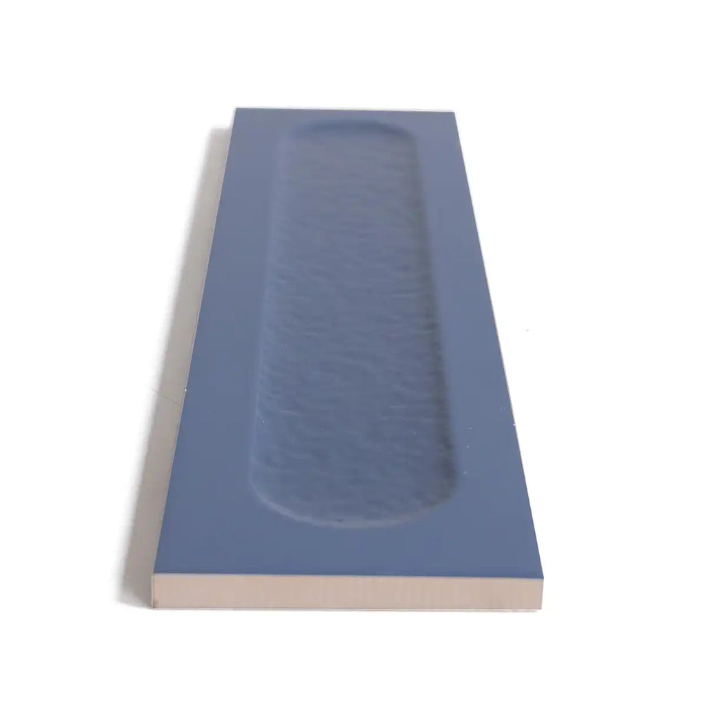 Brio Blue Dot 3D Ceramic Subway Tile Sample | Tile Club