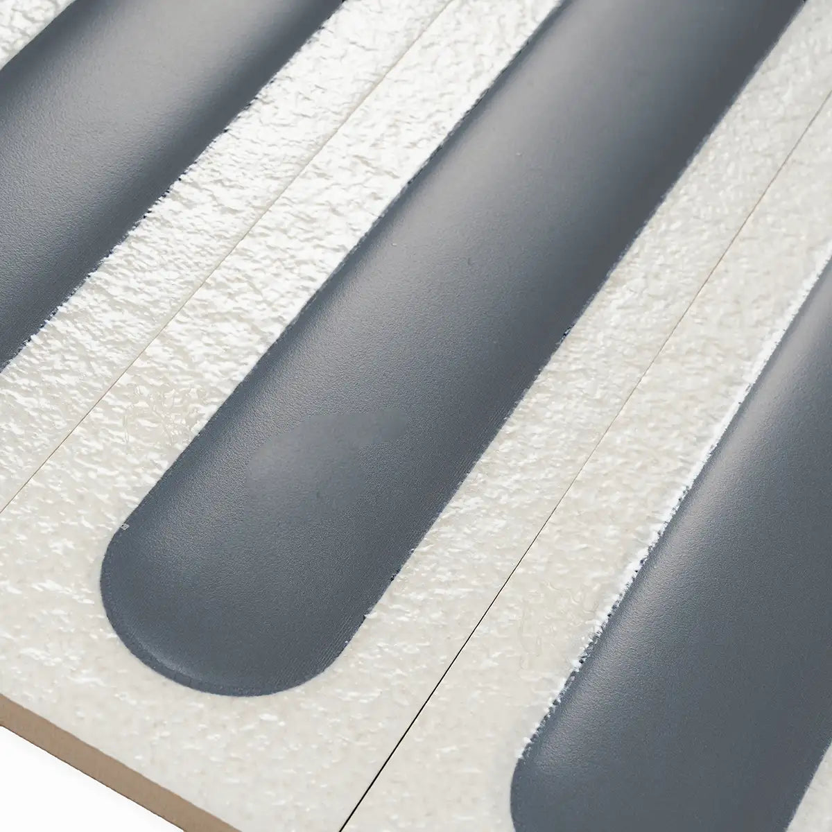 Brio White and Navy Dash 3D Ceramic Subway Tile | Tile Club