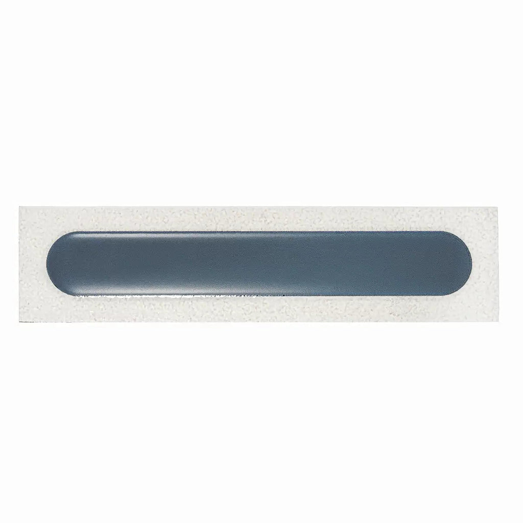 Brio White and Navy Dash 3D Ceramic Subway Tile | Tile Club