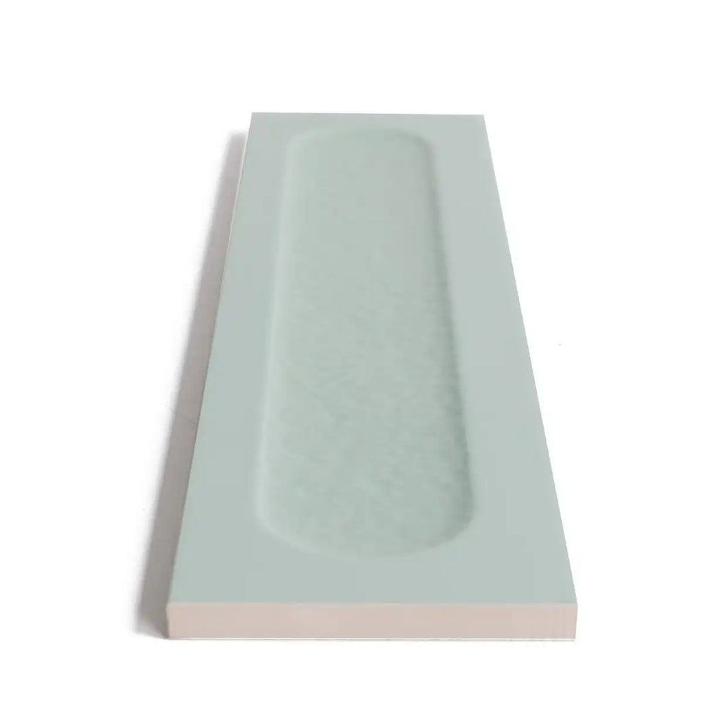 Brio Sage Dot 3D Ceramic Subway Tile Sample | Tile Club