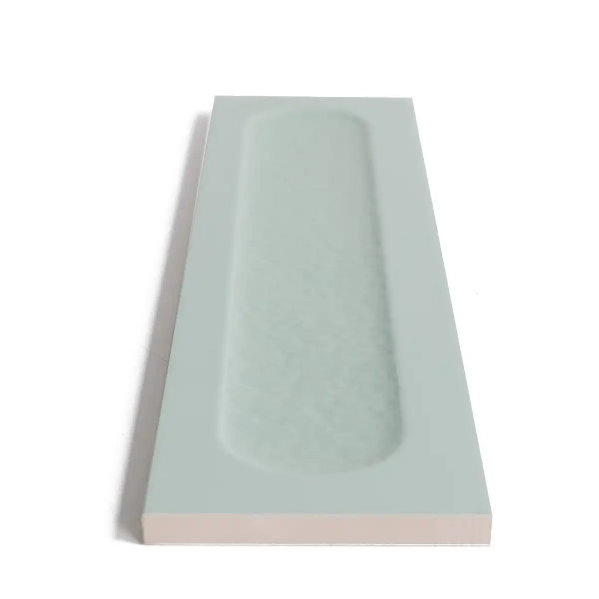 Brio Sage Dot 3D Ceramic Subway Tile Sample | Tile Club