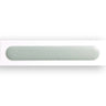 Brio White and Sage Dash 3D Ceramic Subway Tile