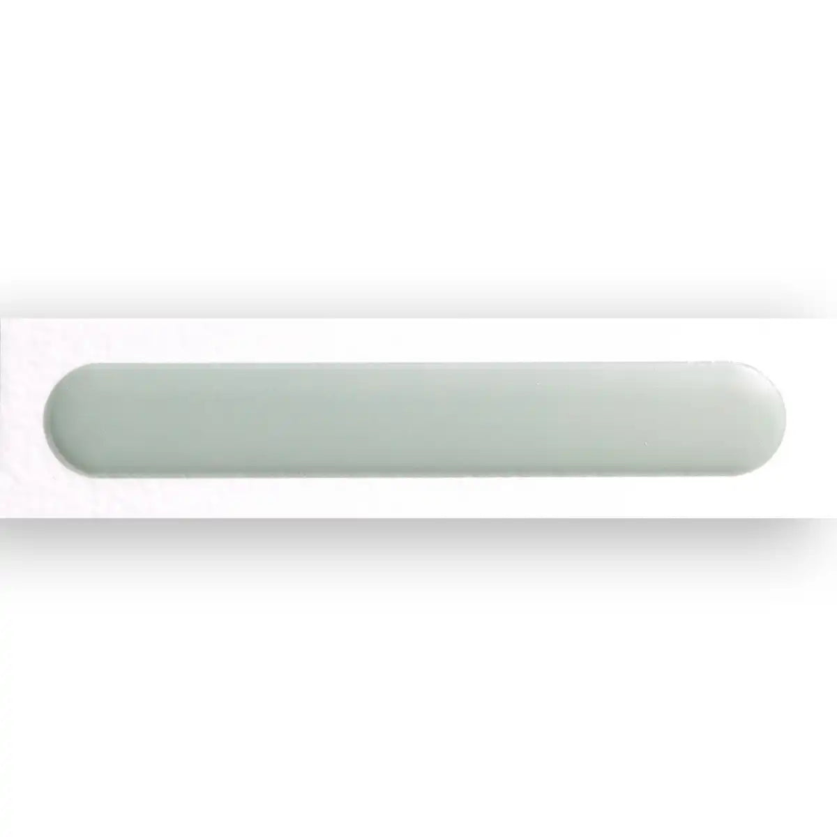 Brio White and Sage Dash 3D Ceramic Subway Tile Sample | Tile Club