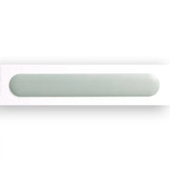 Brio White and Sage Dash 3D Ceramic Subway Tile