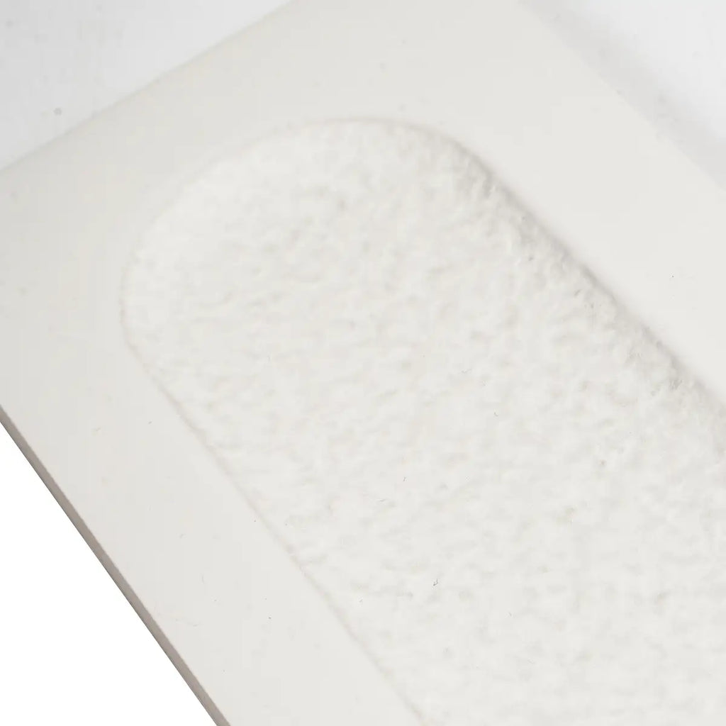 Brio White Dot 3D Ceramic Subway Tile | Tile Club