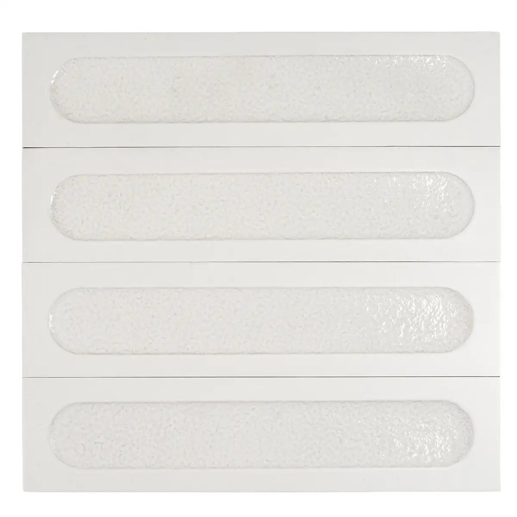 Brio White Dot 3D Ceramic Subway Tile | Tile Club