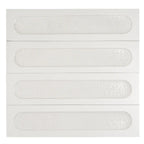 Brio White Dot 3D Ceramic Subway Tile | Tile Club