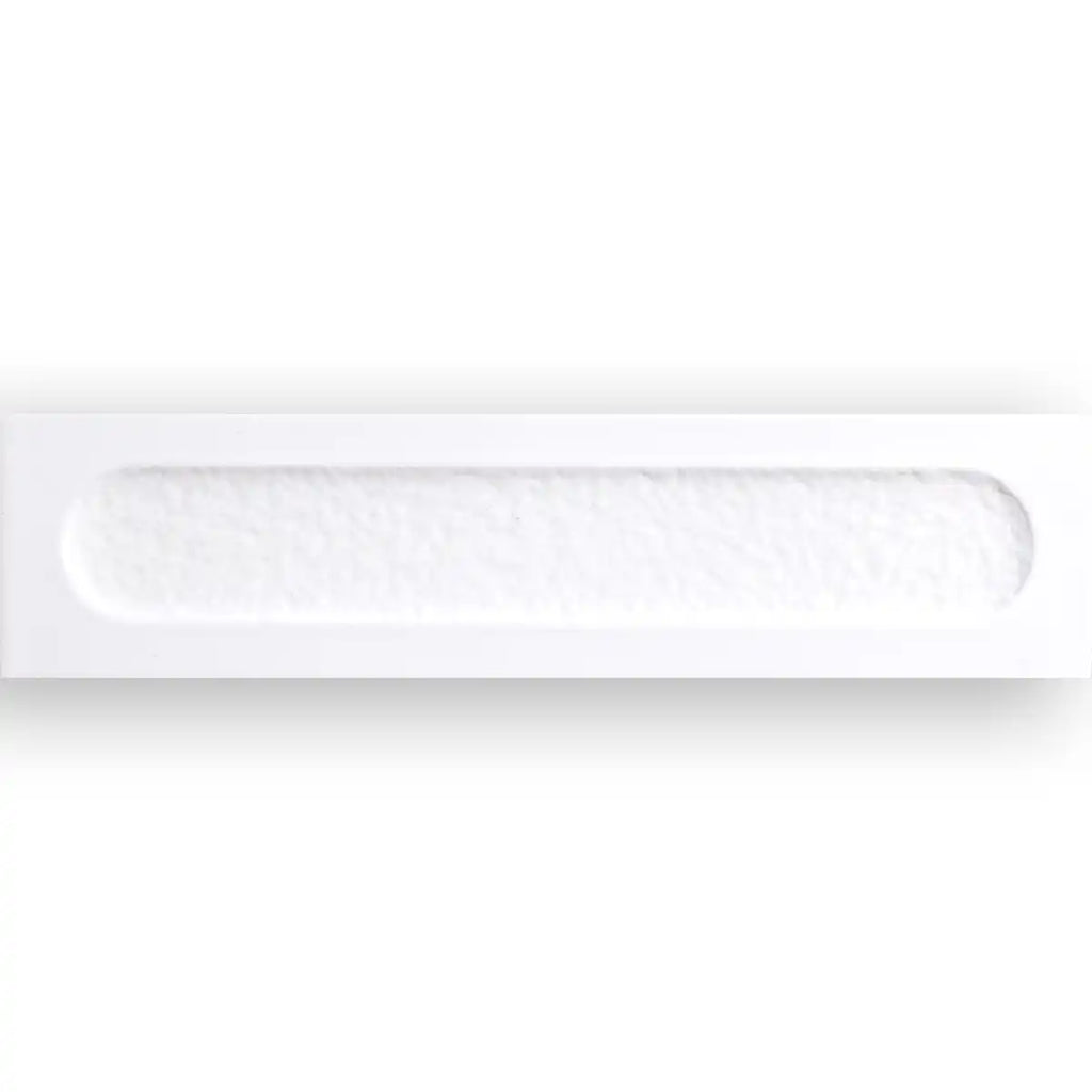 Brio White Dot 3D Ceramic Subway Tile Sample | Tile Club
