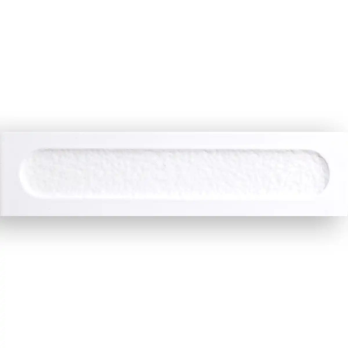 Brio White Dot 3D Ceramic Subway Tile Sample | Tile Club