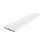 Brio White Dot 3D Ceramic Subway Tile Sample | Tile Club