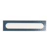 Brio Navy and White Dash 3D Ceramic Subway Tile