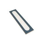 Brio Navy and White Dash 3D Ceramic Subway Tile | Tile Club