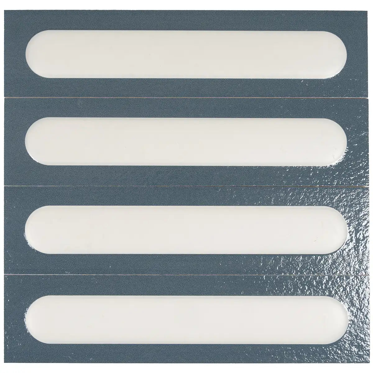 Brio Navy and White Dash 3D Ceramic Subway Tile | Tile Club