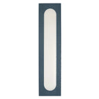 Brio Navy and White Dash 3D Ceramic Subway Tile | Tile Club