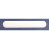 Brio Navy and White Dash 3D Ceramic Subway Tile