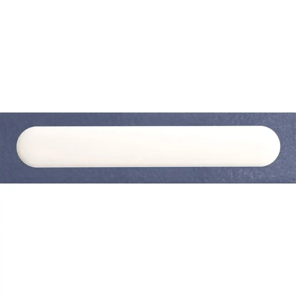 Brio Navy and White Dash 3D Ceramic Subway Tile Sample | Tile Club
