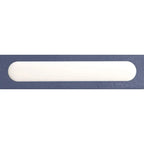 Brio Navy and White Dash 3D Ceramic Subway Tile Sample | Tile Club