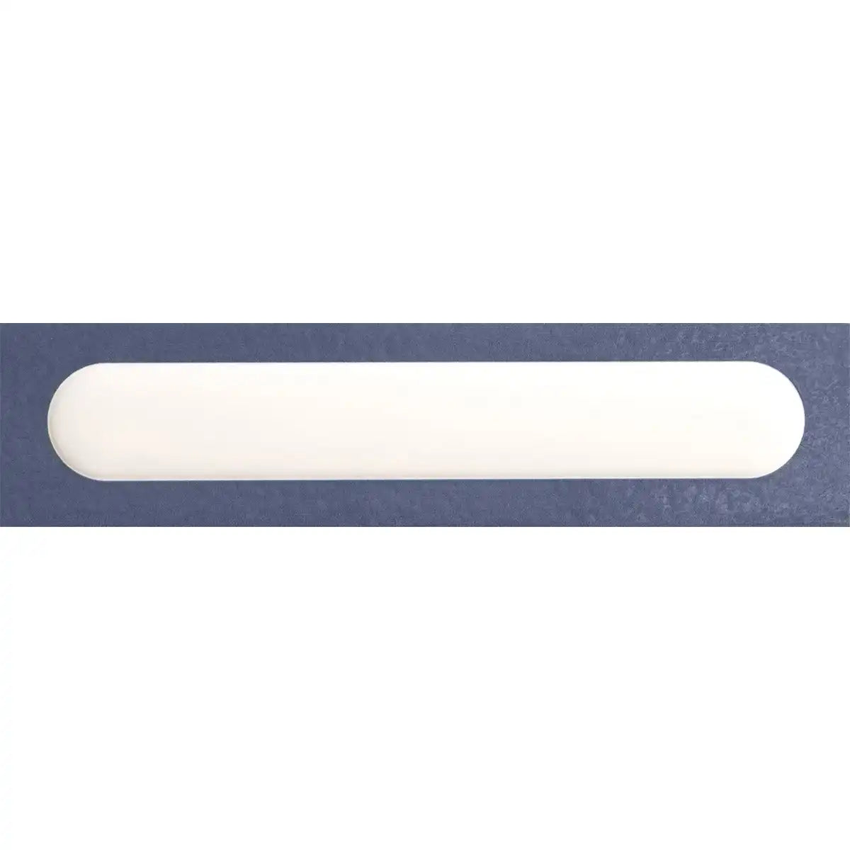 Brio Navy and White Dash 3D Ceramic Subway Tile Sample | Tile Club