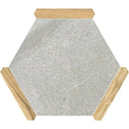 Montura Concrete Porcelain Hexagon Tile
