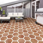 Montura Terracotta Porcelain Hexagon Tile | Tile Club