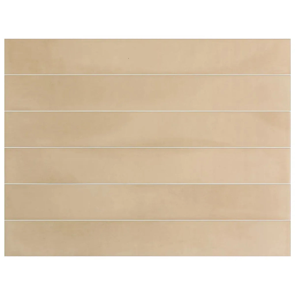 Alata Clay Porcelain Subway Tile 2x16 | Tile Club