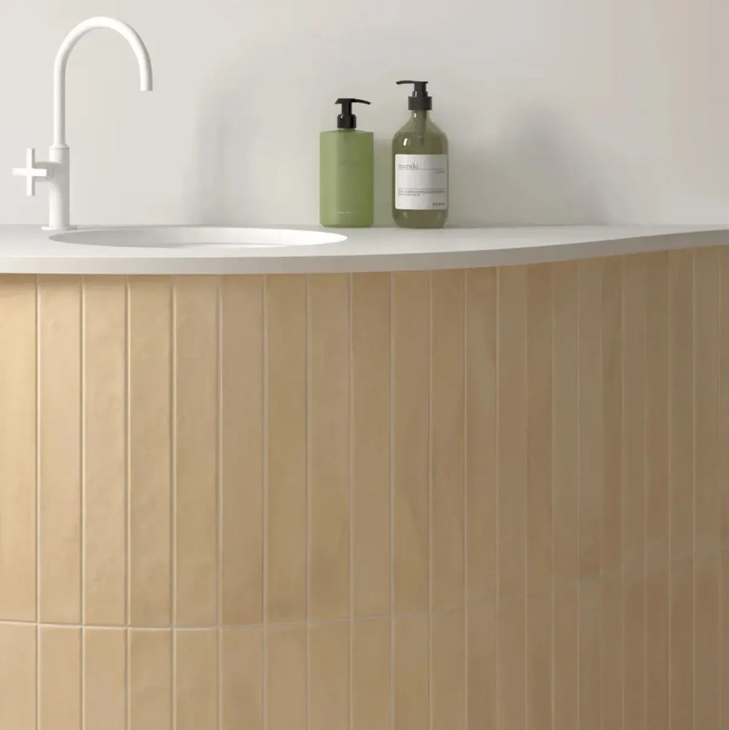Alata Clay Porcelain Subway Tile 2x16 | Tile Club