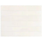 Alata White Porcelain Subway Tile 2x16 | Tile Club