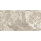 Ellis Cream Contemporary Stone Look Porcelain Tile 24x48 | Tile Club