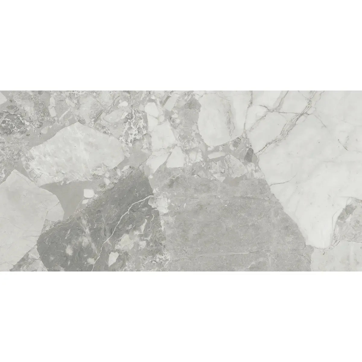Ellis Gray Contemporary Stone Look Porcelain Tile 12X24 | Tile Club