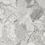 Ellis Gray Contemporary Stone Look Porcelain Tile 24x24 | Tile Club