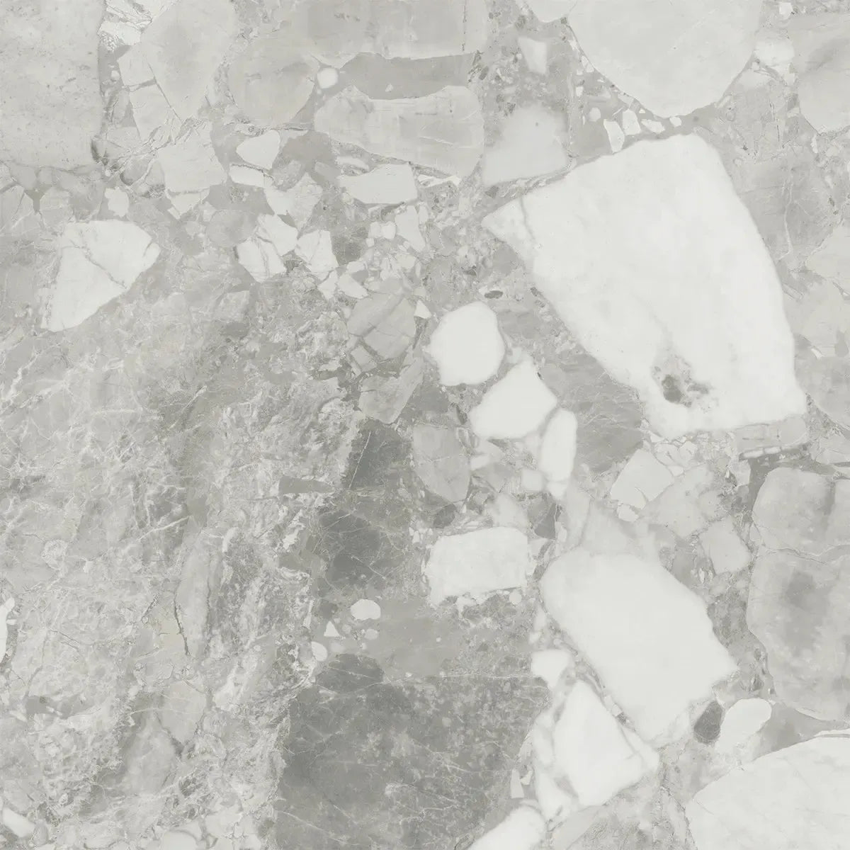 Ellis Gray Contemporary Stone Look Porcelain Tile 24x24 | Tile Club